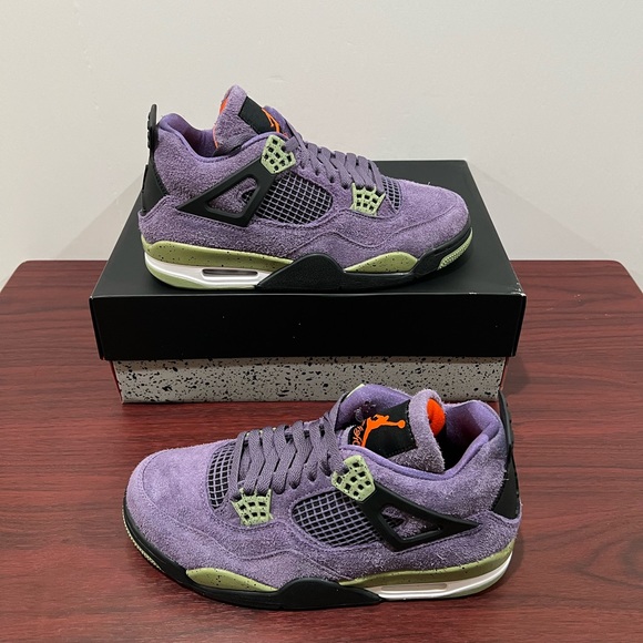 Air Jordan 4, Women’s, AQ9129 500, Canyon Purple - Picture 7 of 14